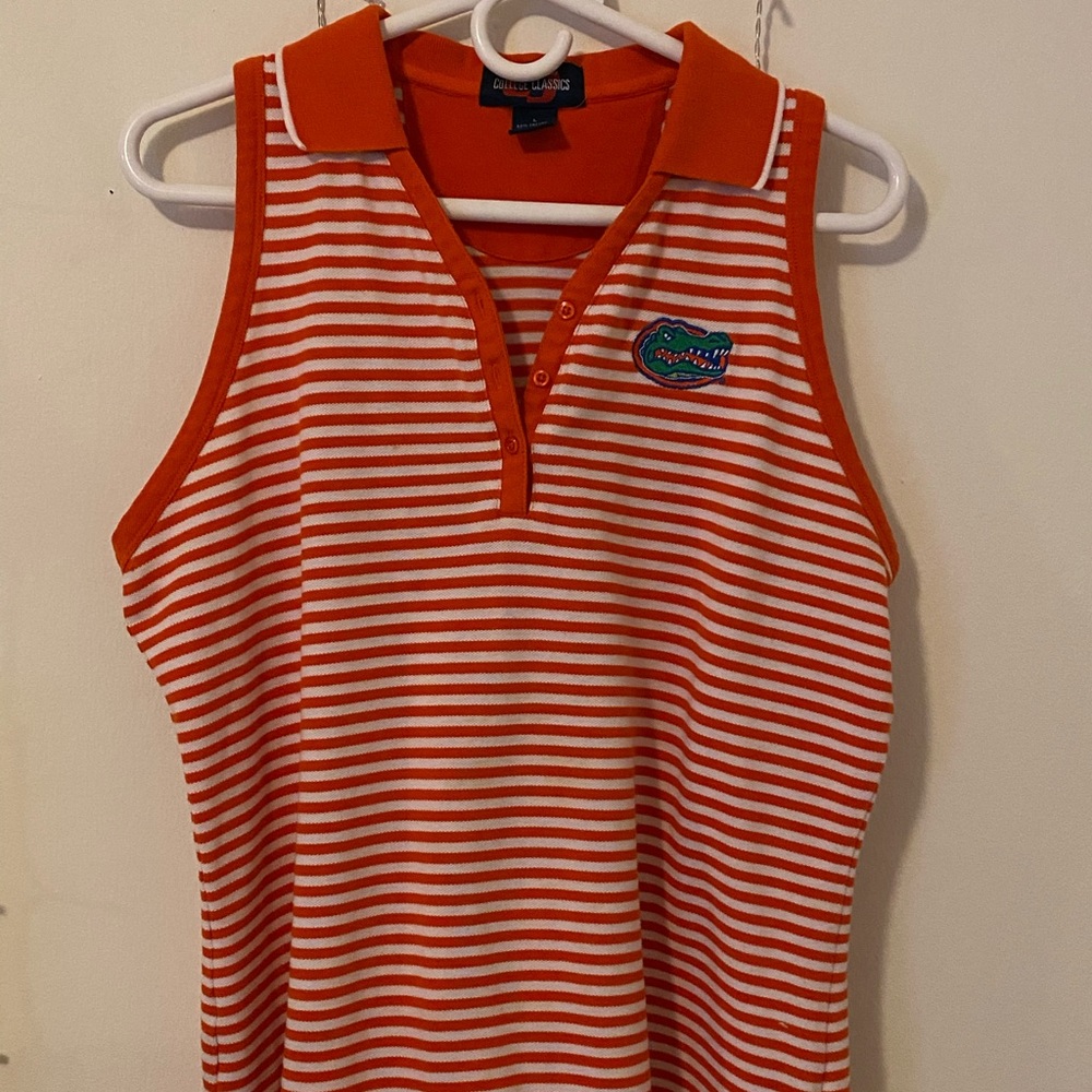 UF GATORS women’s sleeveless polo